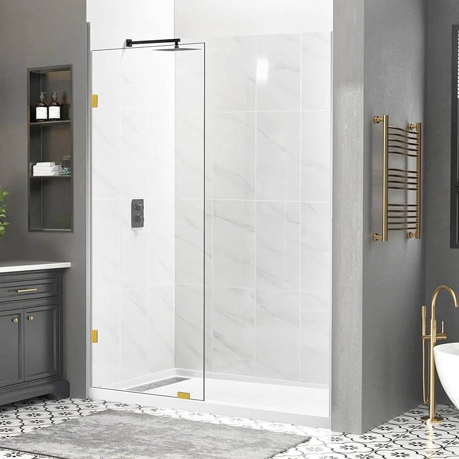 Bathroom shower and glass options